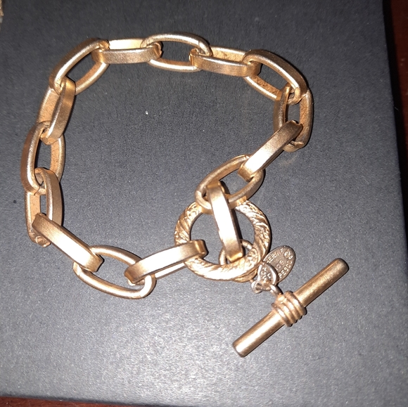 Catherine Popesco Jewelry - Catherine popesco France goldtone toggle clasp bracelet